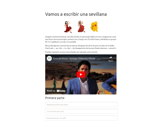 sevillanas screenshot