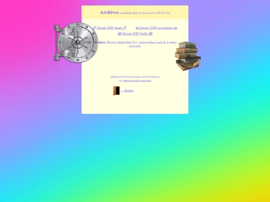 archives screenshot