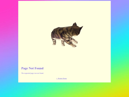 not_found screenshot