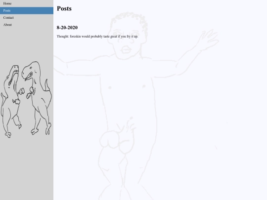 posts screenshot