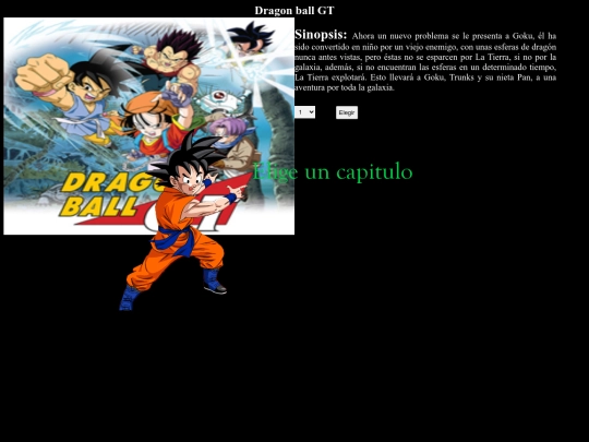 dragonballgt screenshot