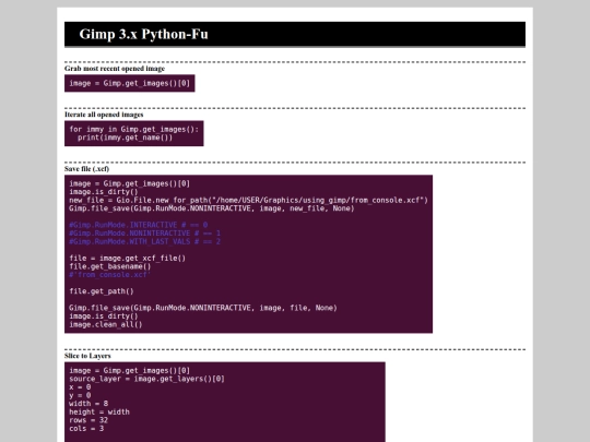remindme/gimp/gimpfu3 screenshot