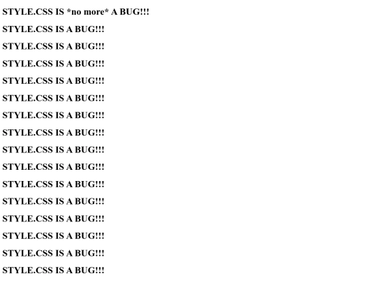 style.css-is-a-bug screenshot