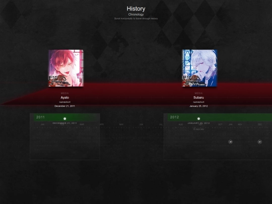 history screenshot