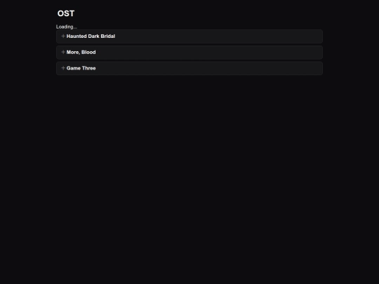 testing/osttest screenshot