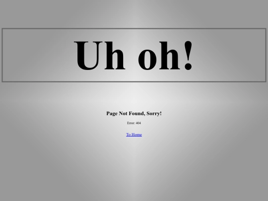 not_found screenshot
