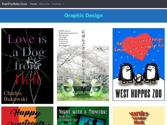 portfolio screenshot