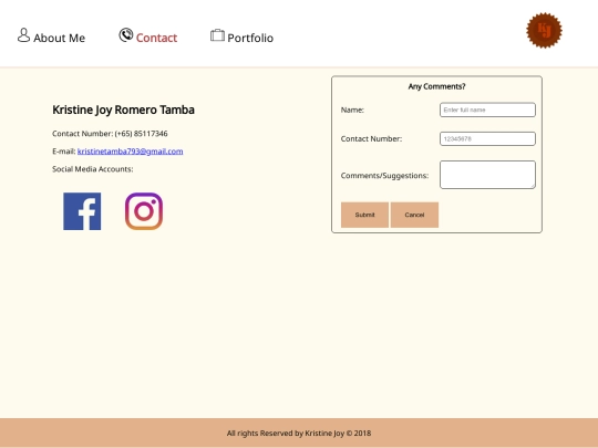 CA1/contact screenshot