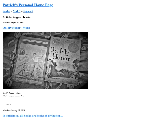 tag/books screenshot