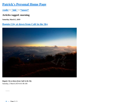 tag/morning3 screenshot