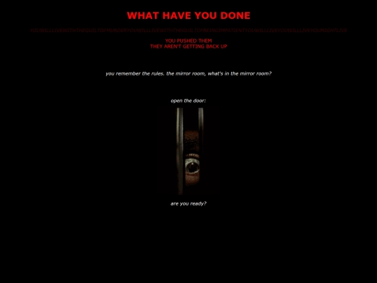 WHATHAVEYOUDONE screenshot