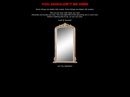 secretpage screenshot
