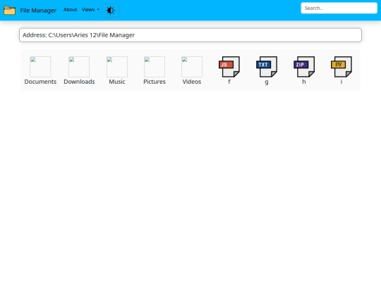 Template Stuffs/FileManager-master screenshot
