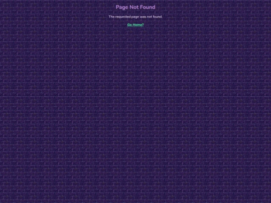 not_found screenshot
