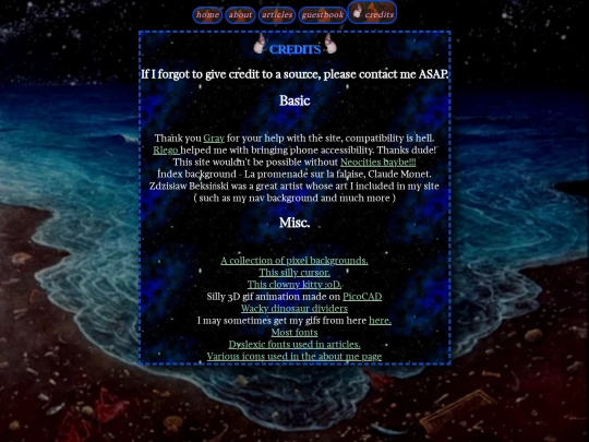 credits screenshot