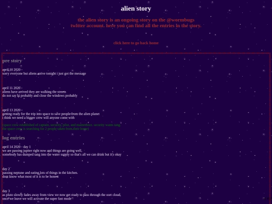 alienstory screenshot