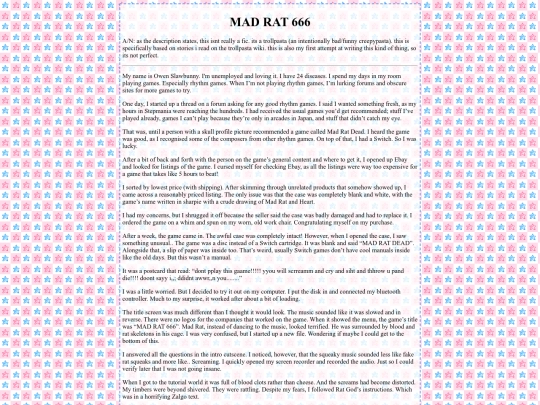 writing/stories/mr666 screenshot
