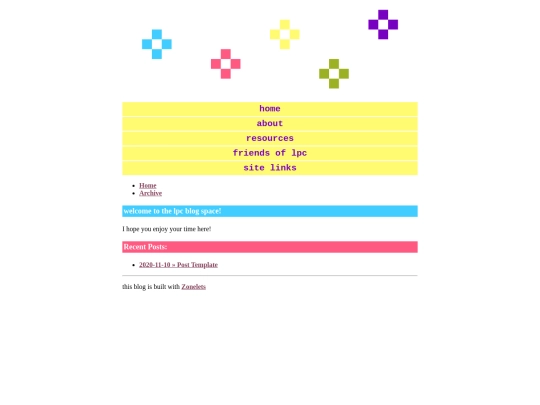blog screenshot