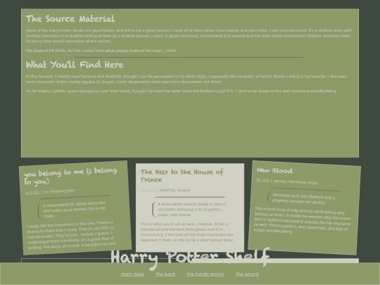 library/fanfic/hp-shelf screenshot