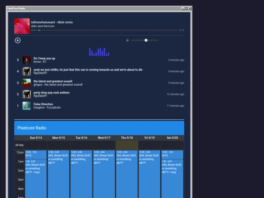 radio screenshot