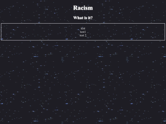 racism screenshot