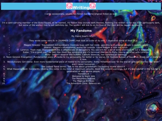 my_fandoms screenshot