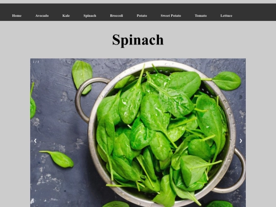 Spinach screenshot