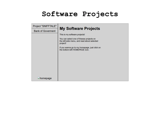 projects/software screenshot