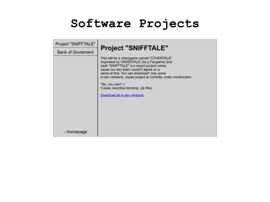 projects/software/1 screenshot