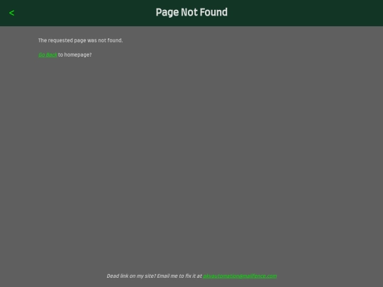 not_found screenshot