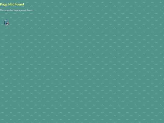 not_found screenshot