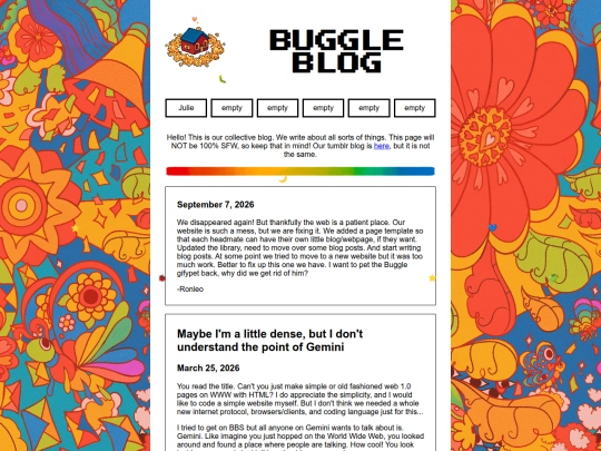 blog screenshot
