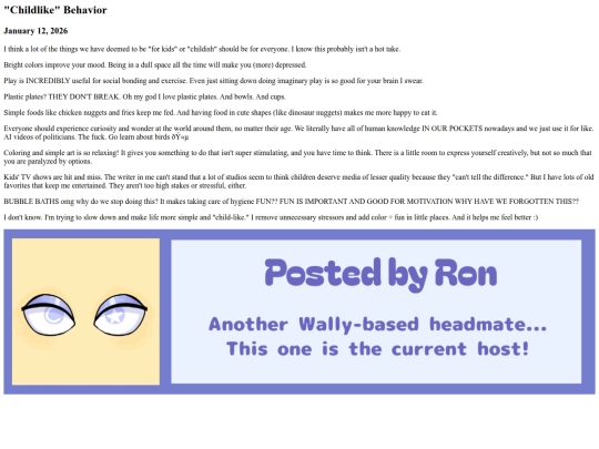 posts/childlike-behavior screenshot