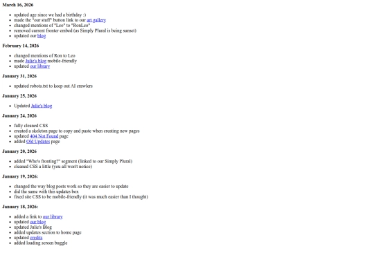 posts/oldupdates screenshot