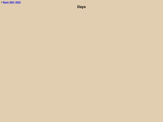 pages/days screenshot