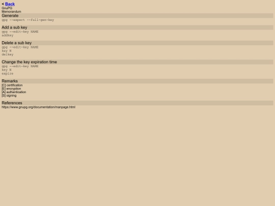 pages/gpg screenshot