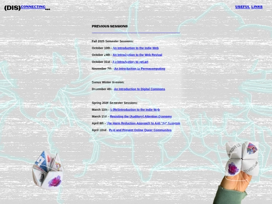 previous_sessions screenshot