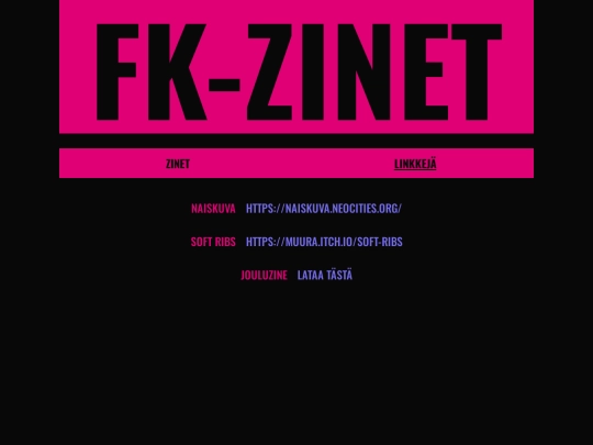 links screenshot