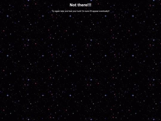 not_found screenshot
