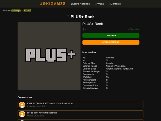 PLUSMAS screenshot