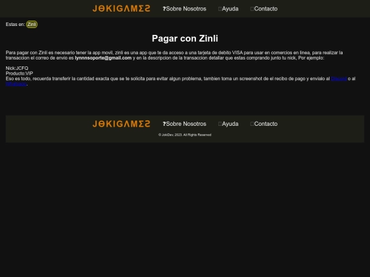zinli screenshot