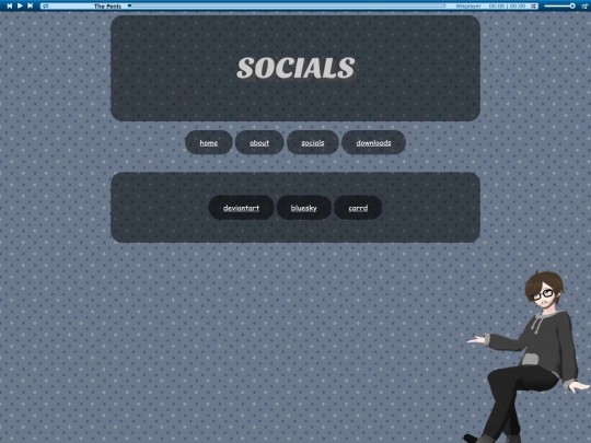 socials screenshot