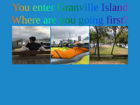 Granville Island/Project screenshot