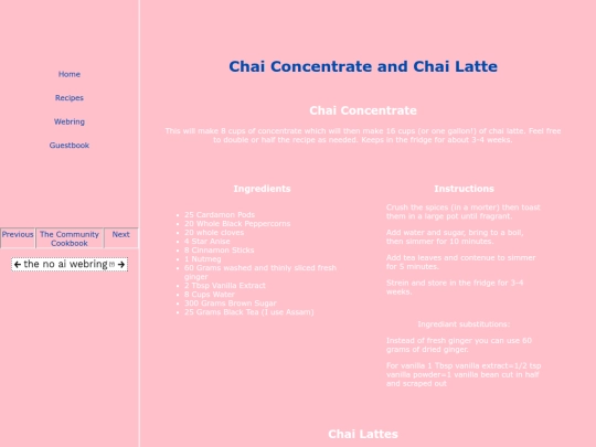 Recipes/Chai-Mix screenshot