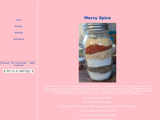 Recipes/Mercy-Spice screenshot