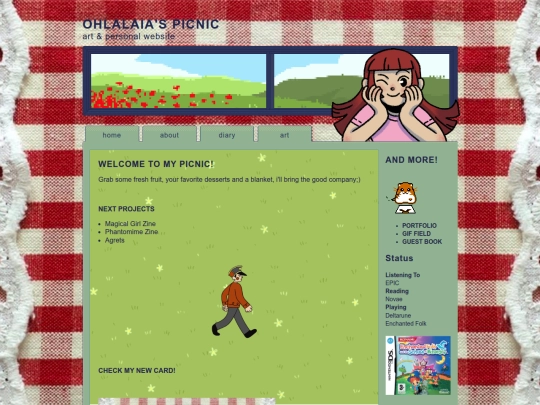site screenshot