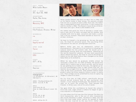 Miles screenshot