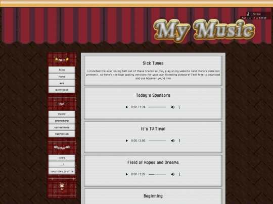 music screenshot