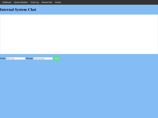 internalchat screenshot