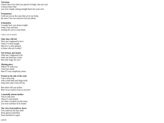 poems screenshot